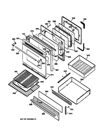 Door & drawer parts