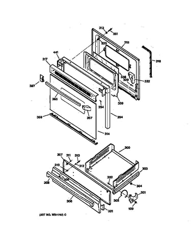 Door & drawer parts