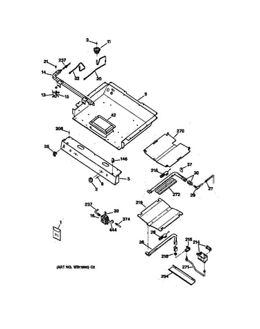 Gas burner parts