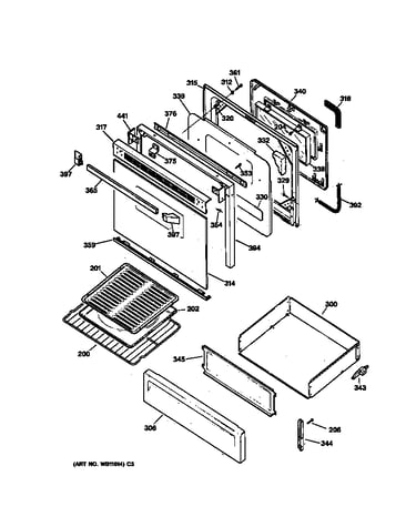 Door & drawer parts