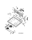 Control panel & cooktop