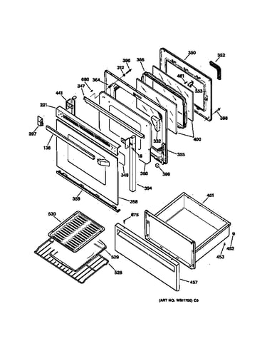 Door & drawer parts