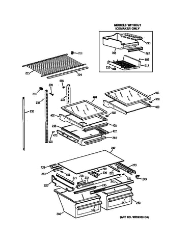 Shelf parts
