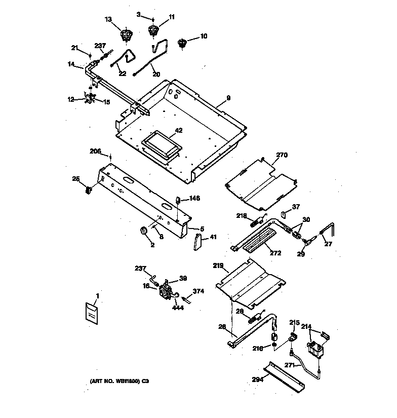 GAS BURNER PARTS