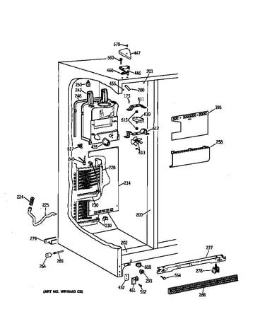 Freezer section