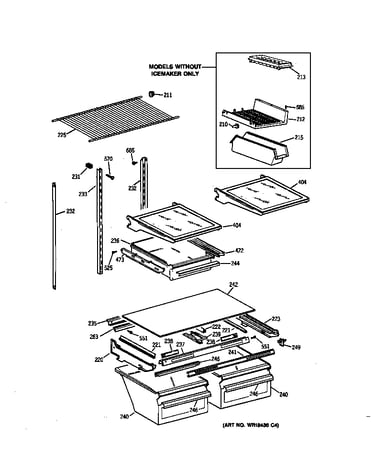 Shelf parts