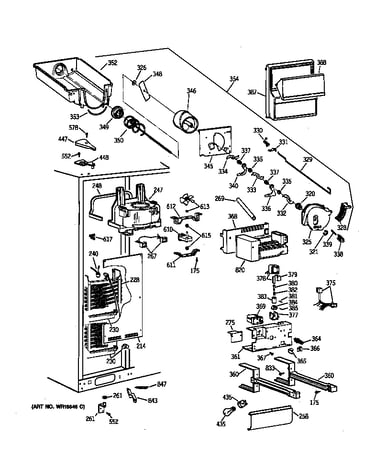 Freezer section