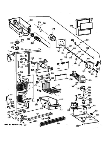 Freezer section