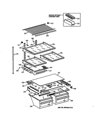 Shelf parts