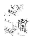 Escutcheon & door assembly