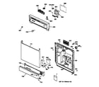 Kenmore 36315165793 escutcheon & door assembly diagram