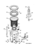 Tub, basket & agitator