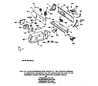 GE WCCB2050T5AC backsplash & coin box assembly diagram