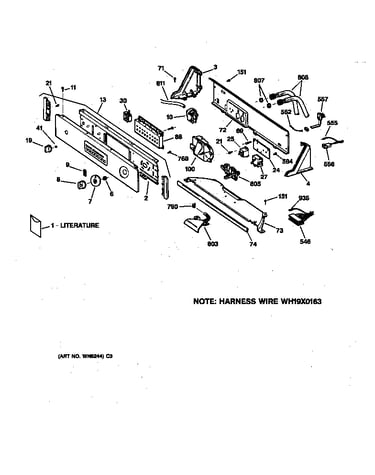 Controls & backsplash