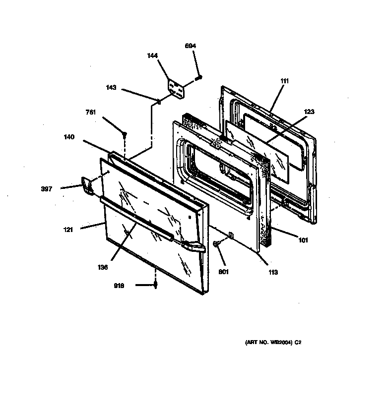 OVEN DOOR