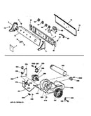 Backsplash, blower & drive assembly
