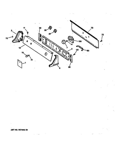 Backsplash assembly