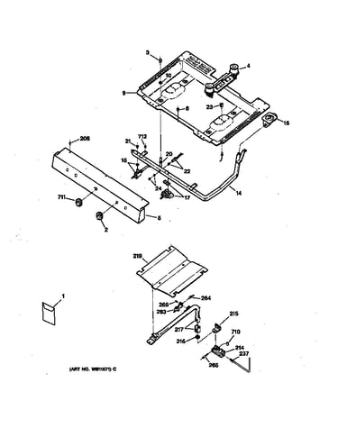 Gas & burner parts