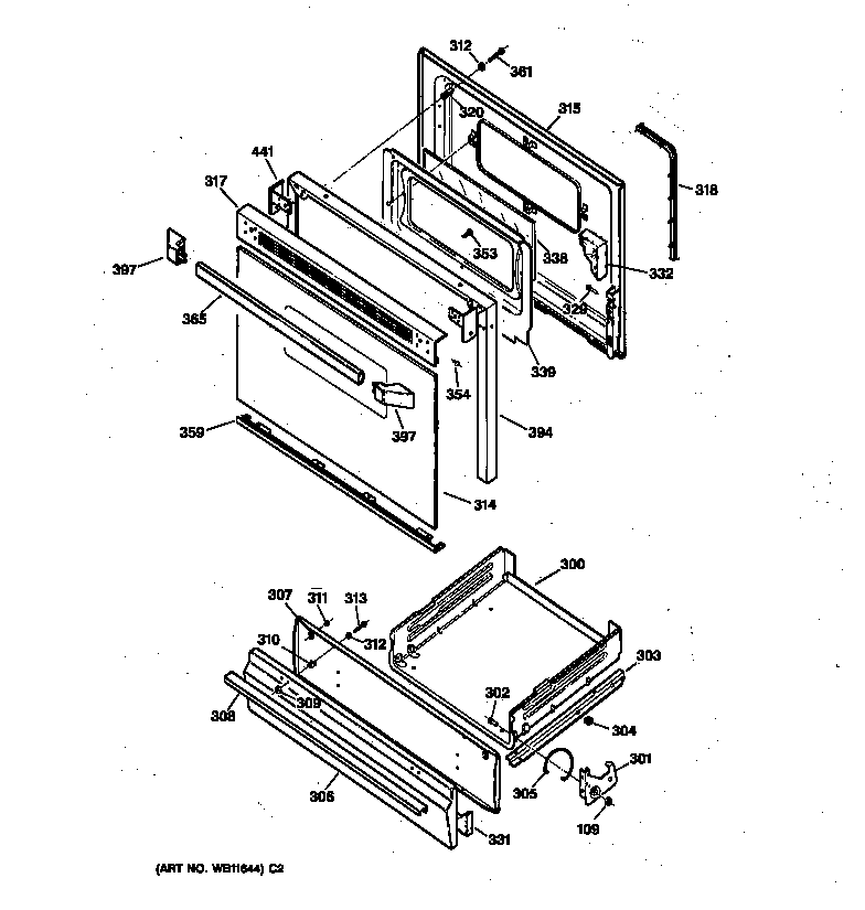 Door & drawer parts