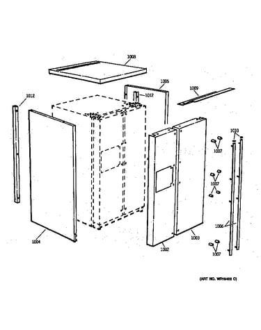 Stainless steel panel parts
