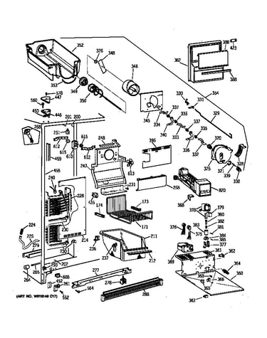 Freezer section