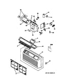 Controls & grill assembly