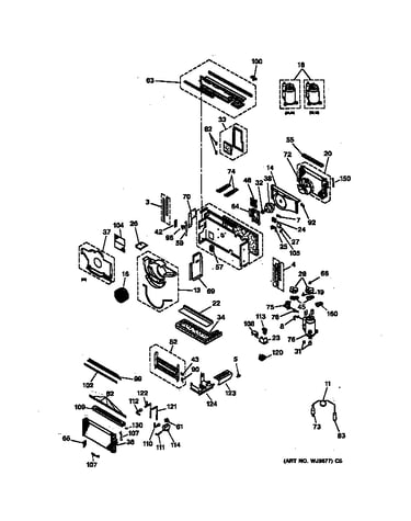 Motor, compressor & system components