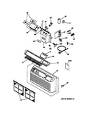 Controls & grill assembly