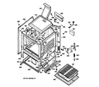 GE JGBS07PEW2WW body parts diagram