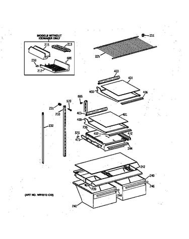 Shelf parts