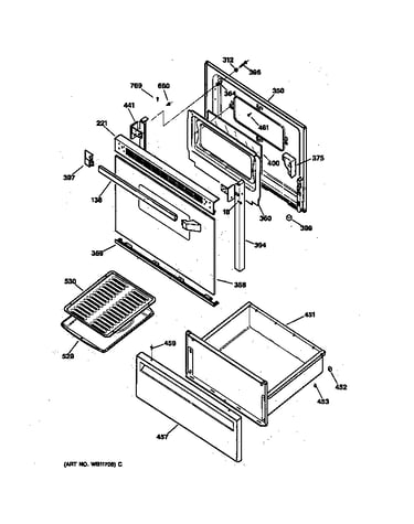 Door & drawer parts