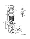 Tub, basket & agitator