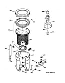 Tub, basket & agitator