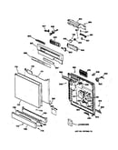 Escutcheon & door assembly
