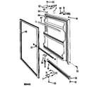 GE TAX6SISAWH door diagram