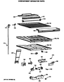 Compartment separator parts