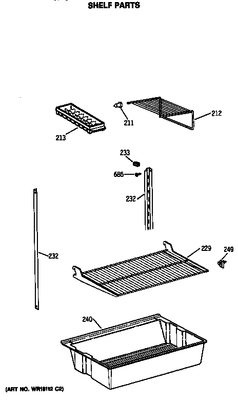 Shelf parts