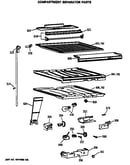 Compartment separator parts