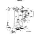 GE TBE21DASTRWH cabinet parts diagram