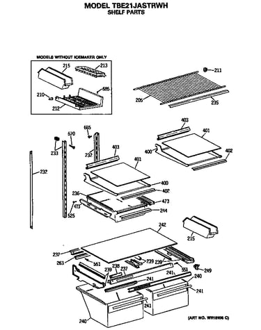 Shelf parts