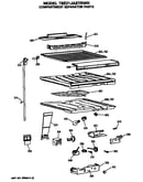 Compartment separator parts