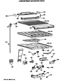 Compartment separator parts