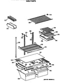 Shelf parts