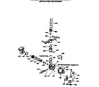 GE GSD1350T60 motor-pump mechanism diagram
