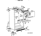 GE TBE18DASMRAD cabinet parts diagram