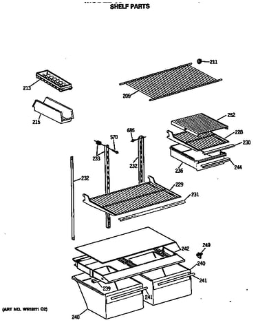 Shelf parts