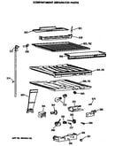 Compartment separator parts