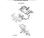 GE JGBS04GPV3WH gas & burner parts diagram