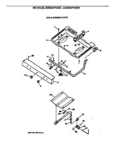 Gas & burner parts