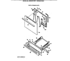 GE JGBS04PV3WH door & drawer parts diagram